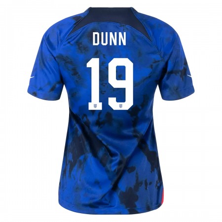Camisetas Estados Unidos DUNN 19 Segunda Copa Mundial 2022 - Mujer Camisetas Estados Unidos DUNN 19 Segunda Copa Mundial 2022 - Mujer